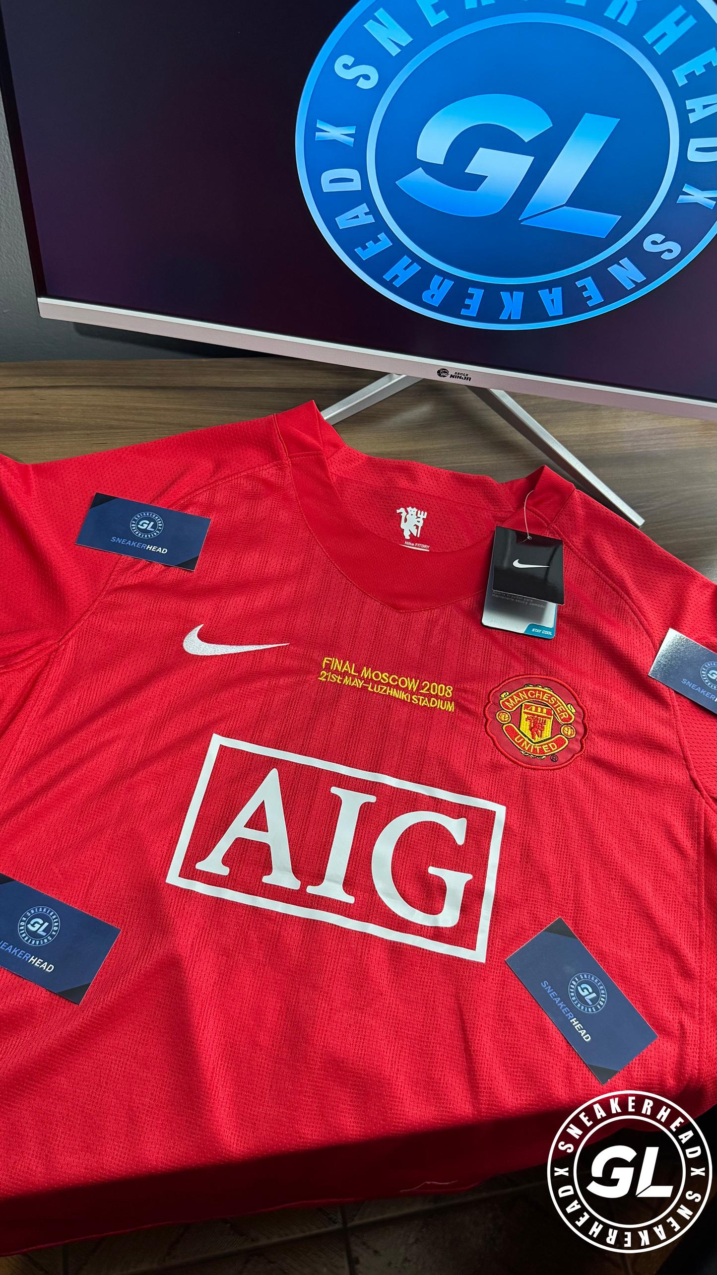 Camisa Man United Retrô (RONALDO 7)