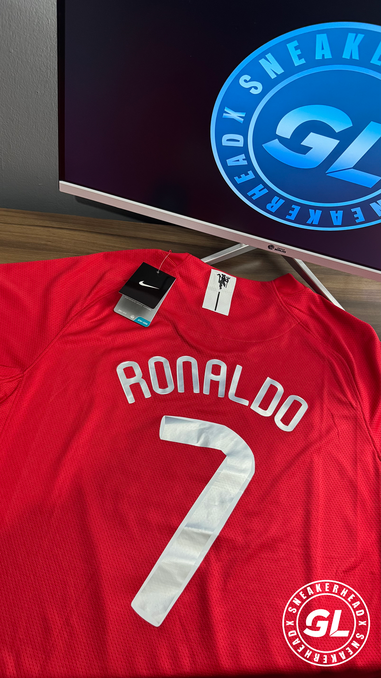 Camisa Man United Retrô (RONALDO 7)