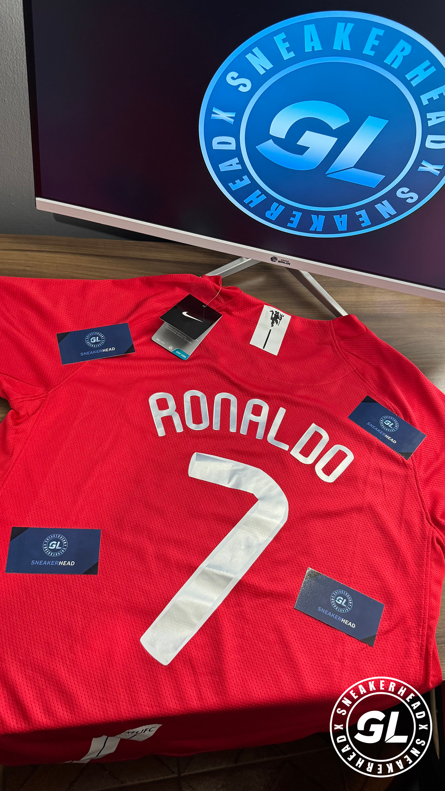 Camisa Man United Retrô (RONALDO 7)