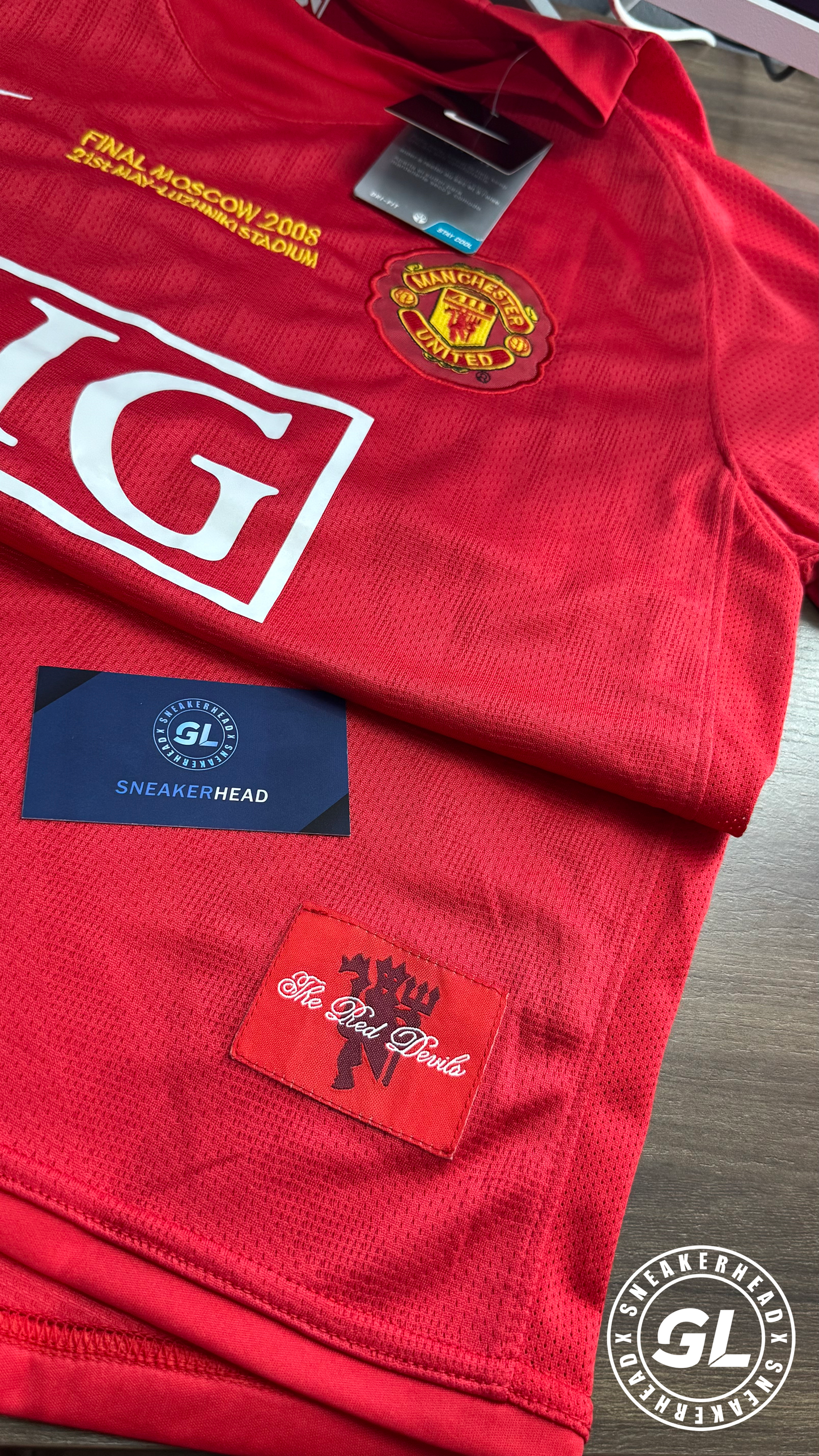 Camisa Man United Retrô (RONALDO 7)