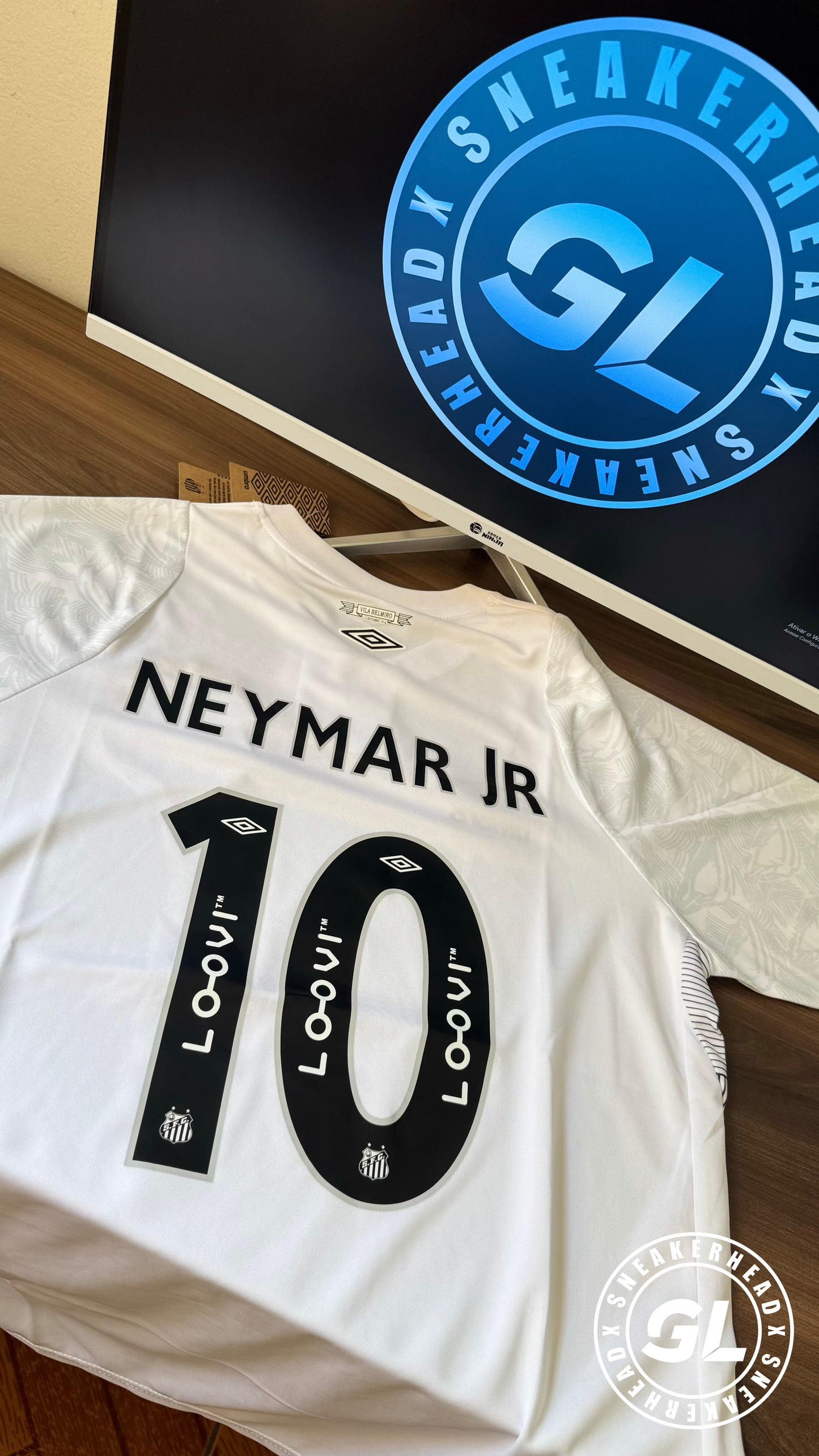 Camisa Santos I 2025 (Neymar 10)