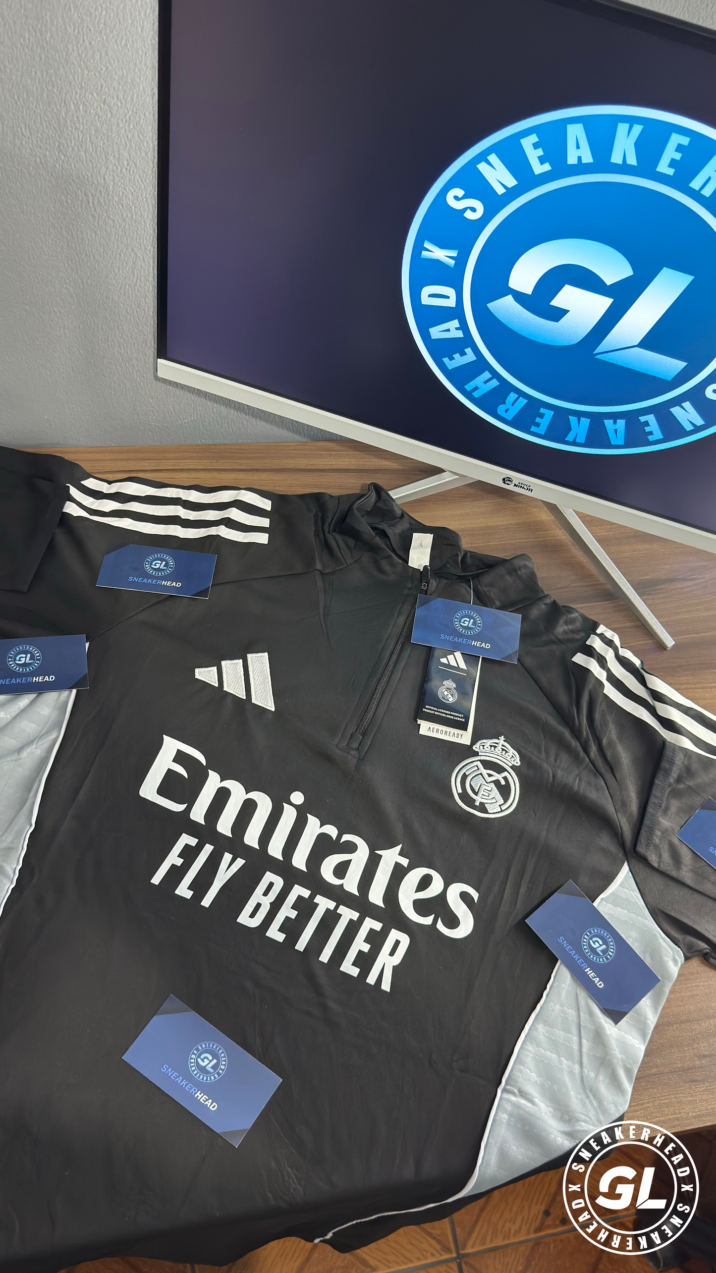 Conjunto Treino - Real Madrid 23/24 (Manga Longa)