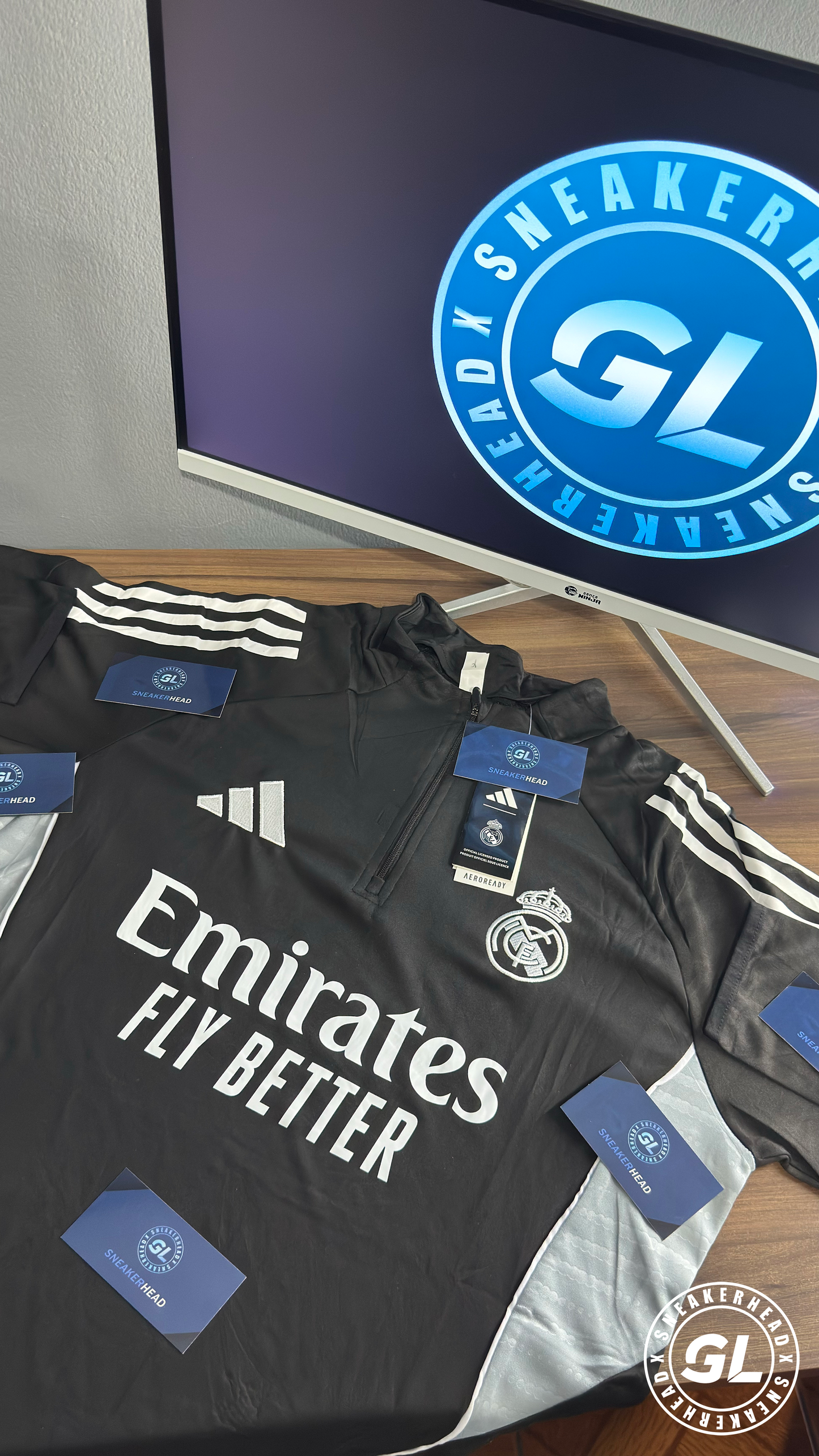 Conjunto Treino - Real Madrid 23/24 (Manga Longa)