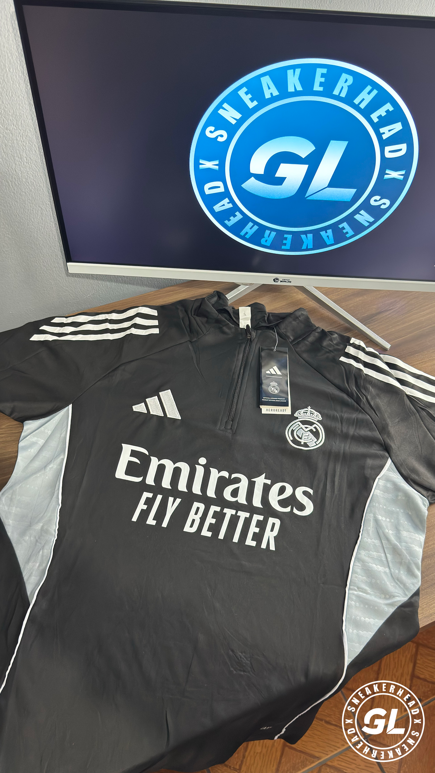 Conjunto Treino - Real Madrid 23/24 (Manga Longa)