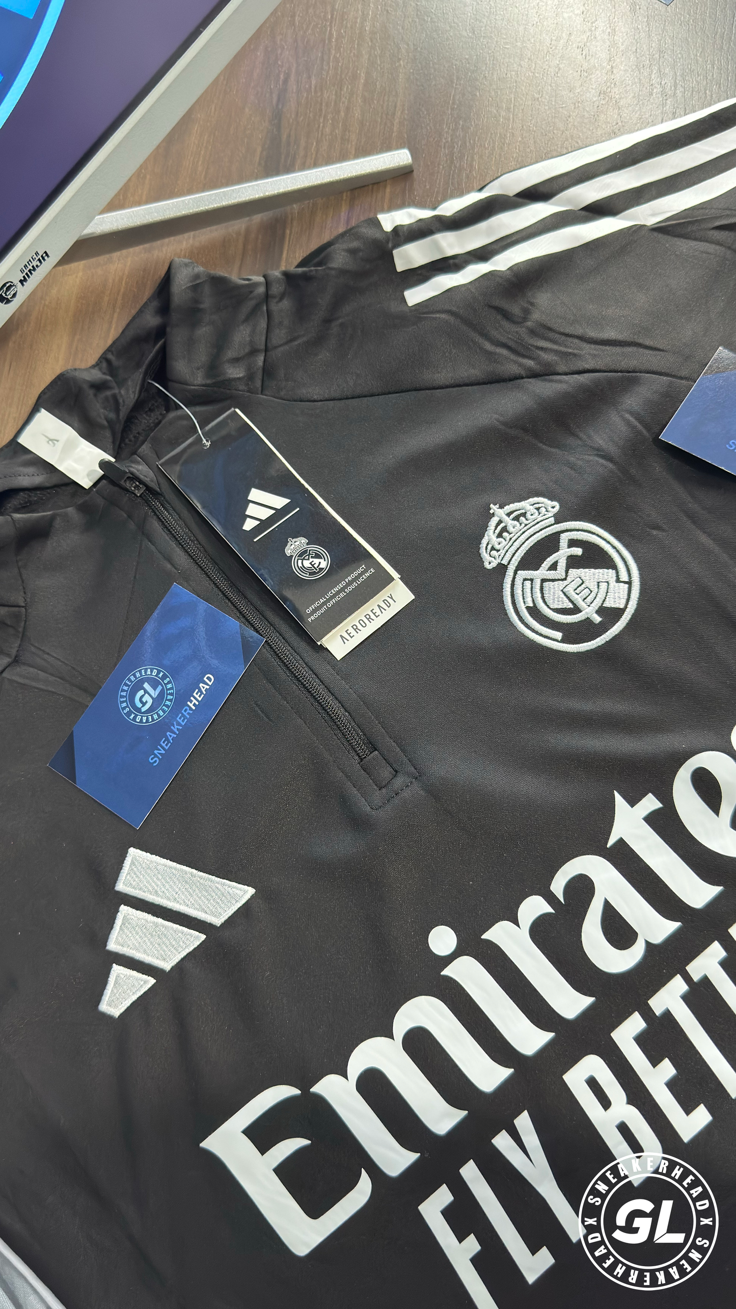Conjunto Treino - Real Madrid 23/24 (Manga Longa)